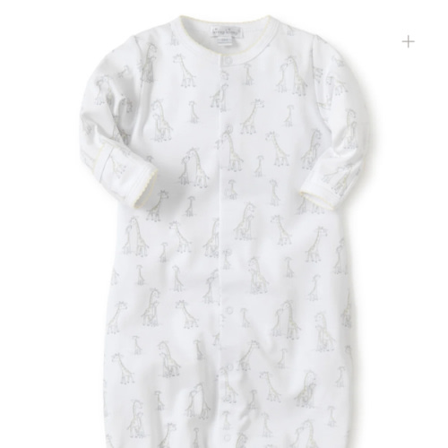 Giraffe Generations Print Convertible Gown