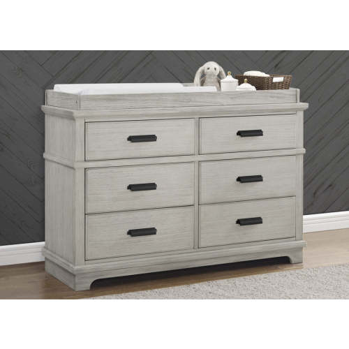 Delta Children- Asher 6 Drawer Dresser with Changing Top