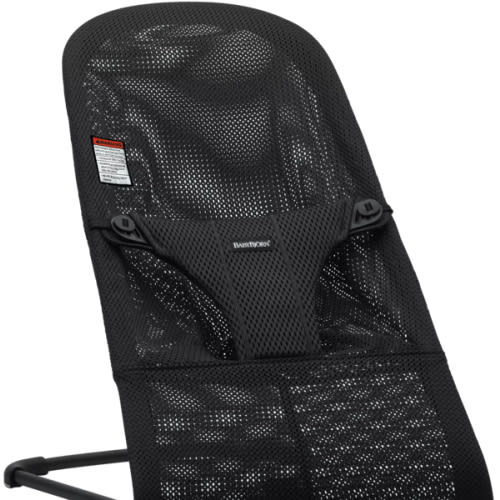 Bouncer Bliss—cozy for your newborn | BabyBjörn in BLACK MESH