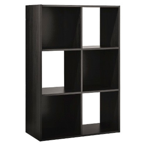 11" 6 Cube Organizer Shelf - Room Essentials™, Color: Espresso