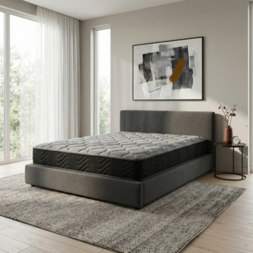 Alwyn Home Kripinski 8" Twin Firm Hybrid Mattress with Pocketed Coils & Memory Foam
