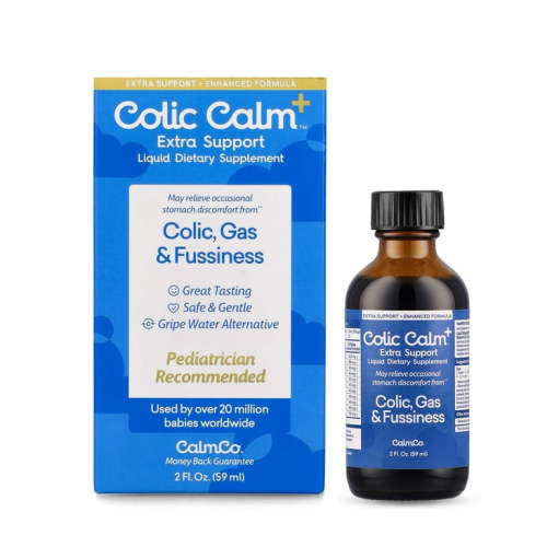 Colic Calm Colic, Gas & Fussiness, Extra Support, 2 fl oz (59 ml) (Pack of 1)