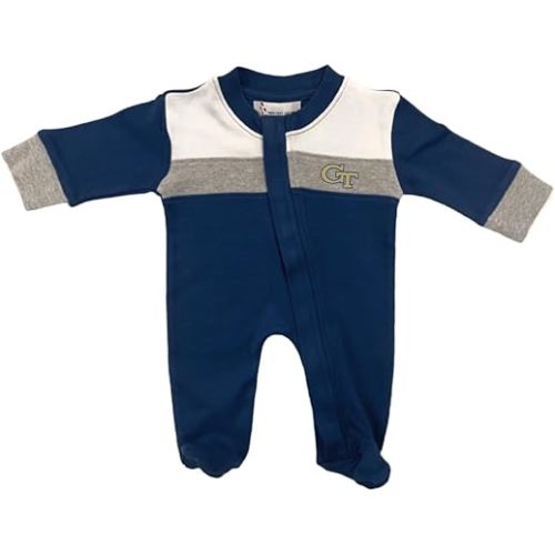 Two Feet Ahead Footed Long Sleeve Romper Newborn Infant Size 0-3M 6M 12M