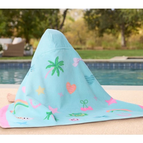 Stoney Clover Lane Baby Beach Hooded Towel UPF 50+