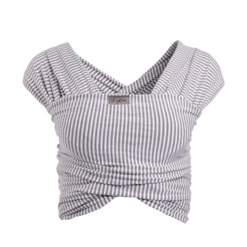 Grey Stripe Wrap