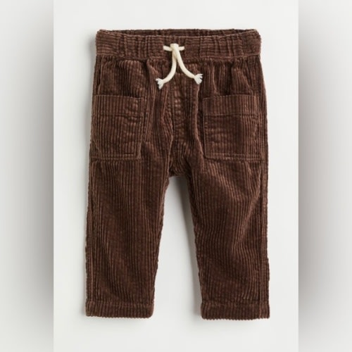 H&M Baby Boy Brown Courdaroy Pants