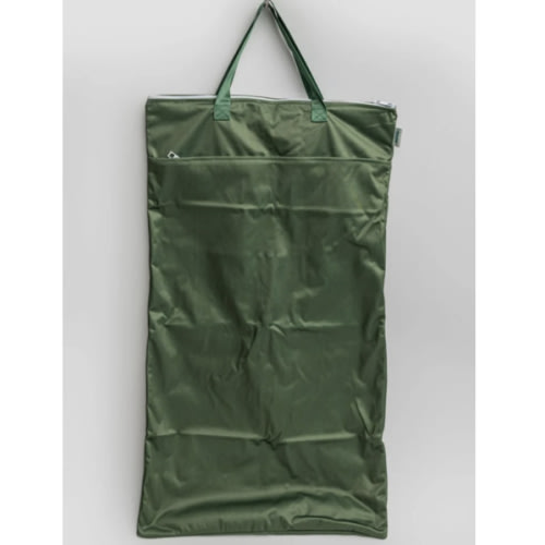 Large Zipper Hanging Wet Bag, Laundry Bag with Handles