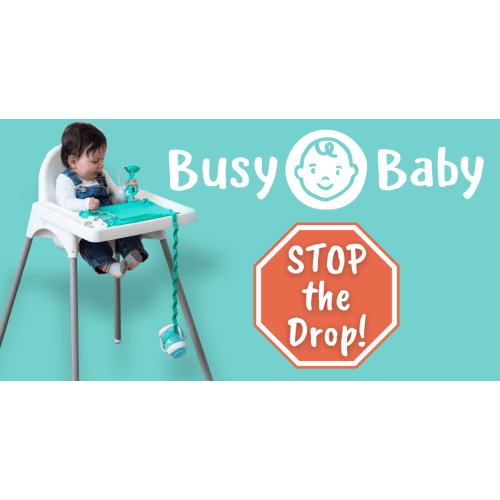 Busy Baby - The Silicone Placemat with Tether System for Babies