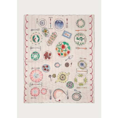 Once Upon a Feast Organic Cotton Quilted Blanket – Forivor