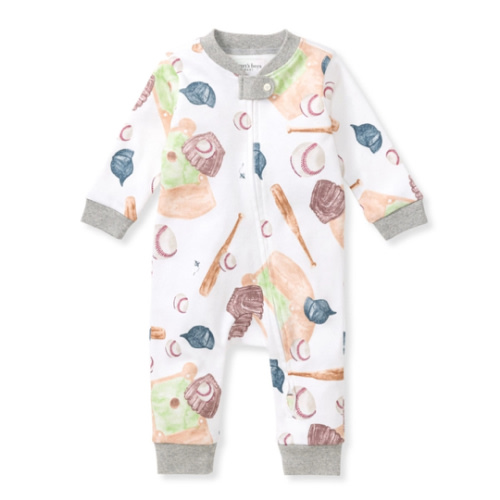 Baseball Organic Cotton Sleep & Play