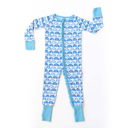 Blue Rainbows Zippy - Little Sleepies
