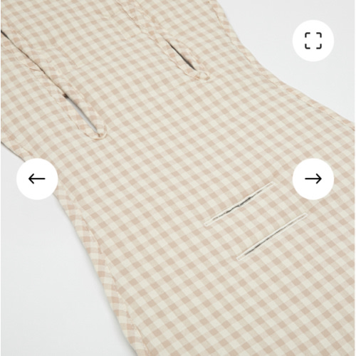 Vichy Rose - Minicoton Universal Stroller Mat