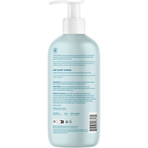 ATTITUDE Baby 2-in-1 Shampoo and Body Wash, Made in Canada, EWG Verified, Dermatologically Tested, Vegan, Good Night, 473 mL