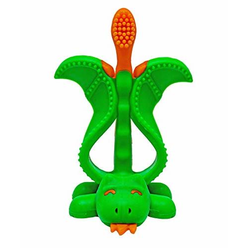Baby Banana - Mystical Dragon Toothbrush, Training Teether Tooth Brush for Infant, Baby, and Toddler
