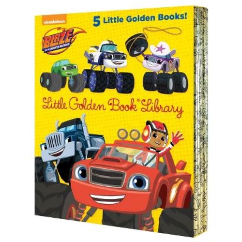 Blaze And The Monster Machines Little Golden Book Library -- 5 Little Golden Books - By Various (mixed Media Product)