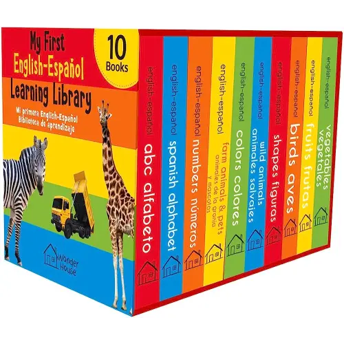 My First English - Español Learning Library (Mi Primera English - Español Learning Library): Boxset of 10 English - Spanish Board Books (Spanish Edition)