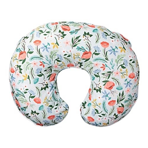 Boppy® Premium Nursing Pillow Cover in Mint Flower Shower