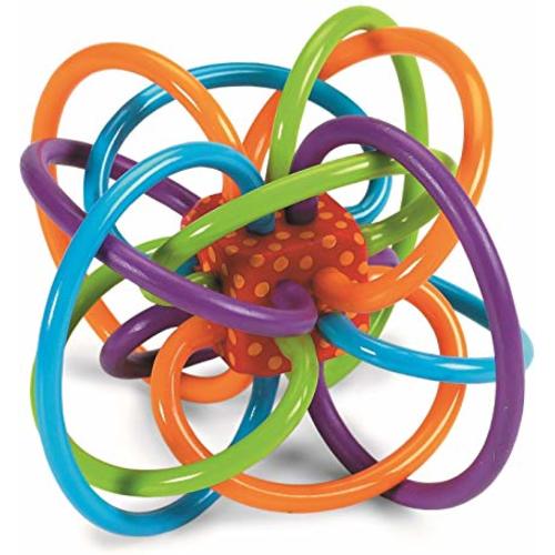 Manhattan Toy Winkel Rattle & Sensory Teether Toy - Original Winkel