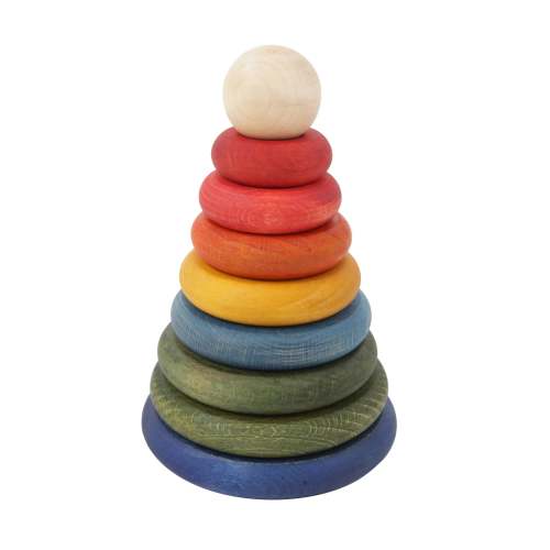 Rainbow Stacking Rings