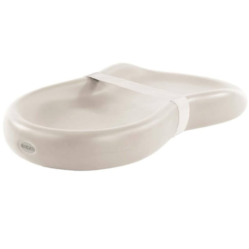 Keekaroo Peanut Changer Baby Vanilla– The Original Made in USA Easy-to-Clean Changing pad and The only Shell Over Foam, Fully Water Repellant