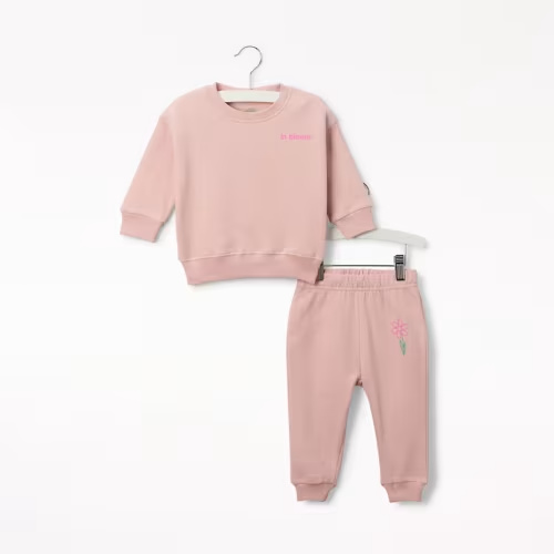 Infant Two-Piece Sweatsuit, Daisy