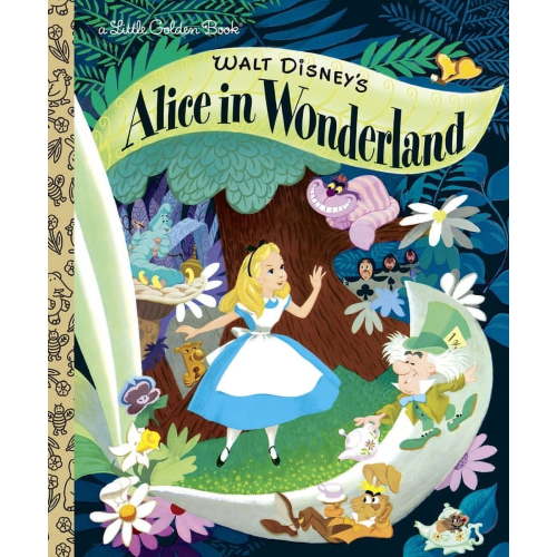 Little Golden Book Walt Disney's Alice in Wonderland (Disney Classic), (Hardcover)
