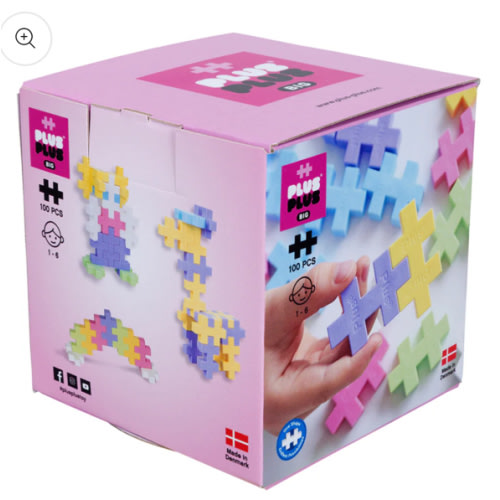 BIG 100pc (Color: Pastel) | Plus-Plus BIG