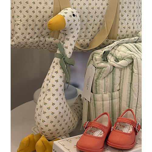 Edgehill Collection x Kristin Ellen Hockman Queenie Yellow Floral Plush Duck | Dillard's