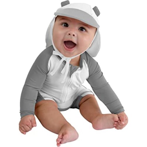 Cuddle Club Baby and Toddler One-Piece Swimsuit | UPF 50+ All-Day UV Protection Infant Sunsuit