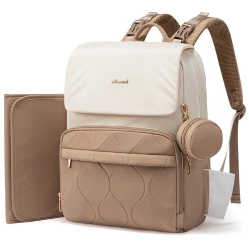 LOVEVOOK Diaper Bag Backpack, Baby Travel Bags for Boys & Girl, Toddler Diaper Bag with Changing Station & Pacifier Case, Pañaleras Para Bebe Niña & Niño - Newborn Essentials Must Haves Mom