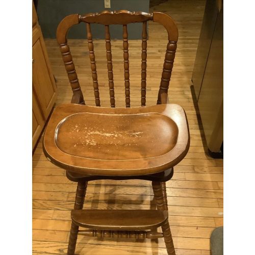 Jenny Lind Vintage Wooden High Chair
