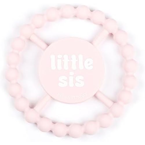 Baby Teether by Bella Tunno, Silicone Teethers for Babies 3-6 months, 6-12 months, Baby Toys, Pacifier, Teething Relief, Boys, Girls, Little Sis