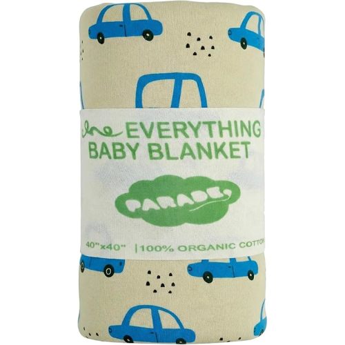 PARADE Everything Organic Baby Blanket Cars