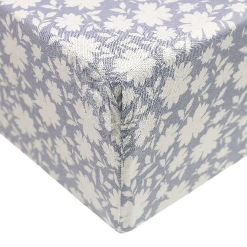 Copper Pearl Premium Knit Baby Crib Sheets for Standard Mattresses, Breathable and Soft, Lacie