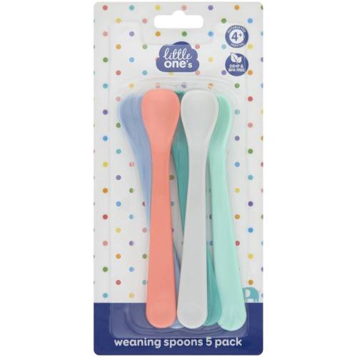 Little One's Weaning Spoons  5 pack