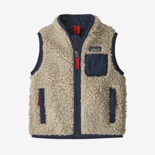 Baby Retro-X® Vest - Natural w/New Navy