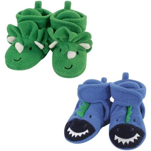 Hudson Baby Unisex-Child Cozy Fleece Booties Winter Accessory Set
