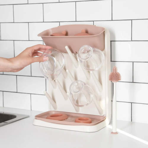 Ubbi Drying Rack and Brush