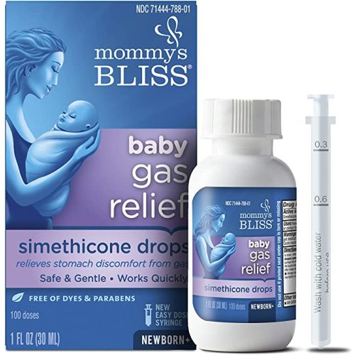 Mommy's Bliss Gas Relief Drops Bottle, Ginger extract flavor, 1 Fl Oz - 1 Fl Oz (Pack of 1)
