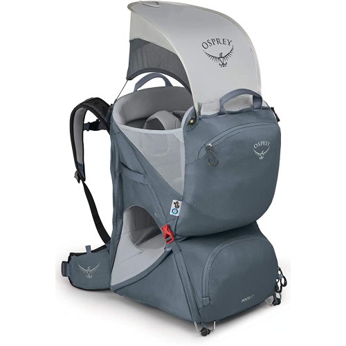 Osprey Poco LT Lightweight Child Carrier and Backpack for Travel, Deep Teal, Minimum load: 23.8lbs - Maximum load: 48.5lbs