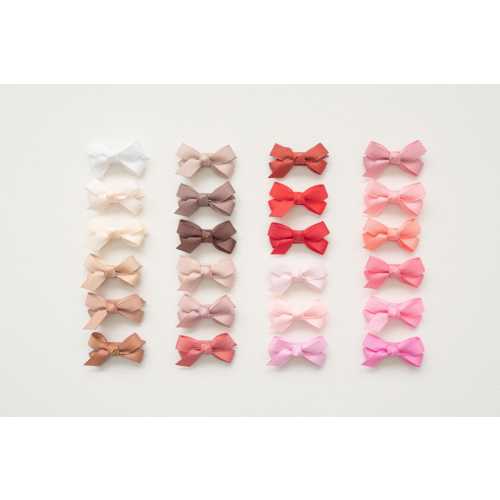MINI bow snap clips, baby girl hair clips, girl hair accessory, toddler hair clip, fringe clip, hair clips, baby barrette