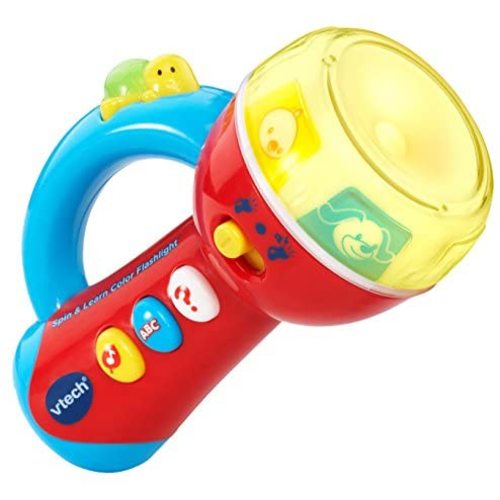 VTech Spin & Learn Color Flashlight, Red