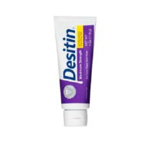 Desitin Maximum Strength Baby Diaper Rash Cream with 40% Zinc Oxide, Travel Size 2 Ounce - 2.01 Ounce (Pack of 1)