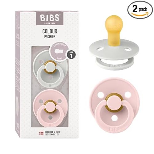BIBS Pacifiers Colour Collection (Pack of 2) | Blossom/Haze