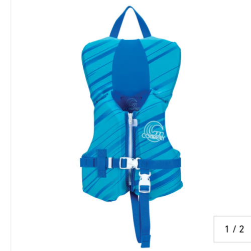 Connelly Infant Neo Vest - Blue | Infant Life Jacket – Bart's Water Sports
