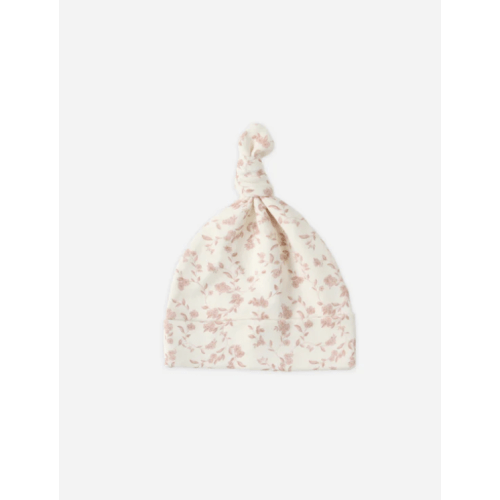 Knotted Baby Hat || French Garden – Quincy Mae