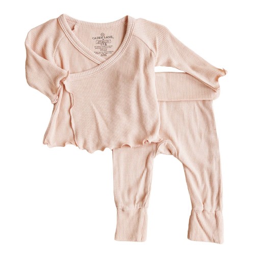 2pc Waffle Crossover Top & Bottom NB