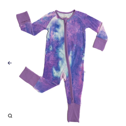 Purple Watercolor Zippy - Little Sleepies