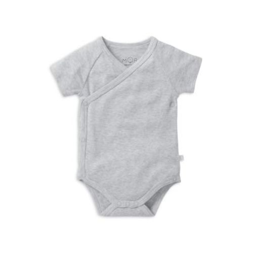 Unisex Short Sleeve Kimono Bodysuit - Baby