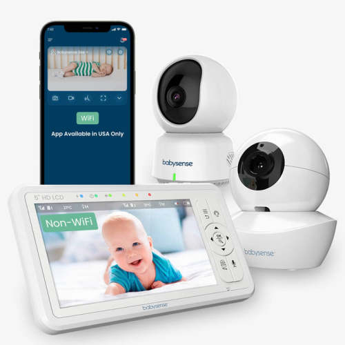 Babysense HD Dual - Baby Monitor with WiFi, and Separate Non-WiFi Came — buybuy BABY